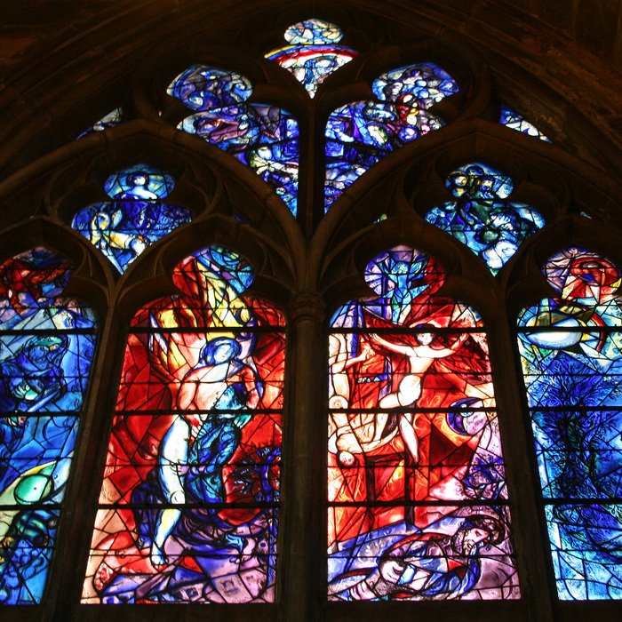 En la chapelle absidiale de la cathédrale de Metz